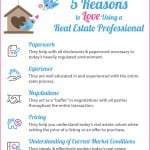5 Reasons to Love Using a Real Estate Professional [INFOGRAPHIC]