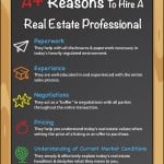 A+ Reasons to Hire A Real Estate Professional [INFOGRAPHIC]