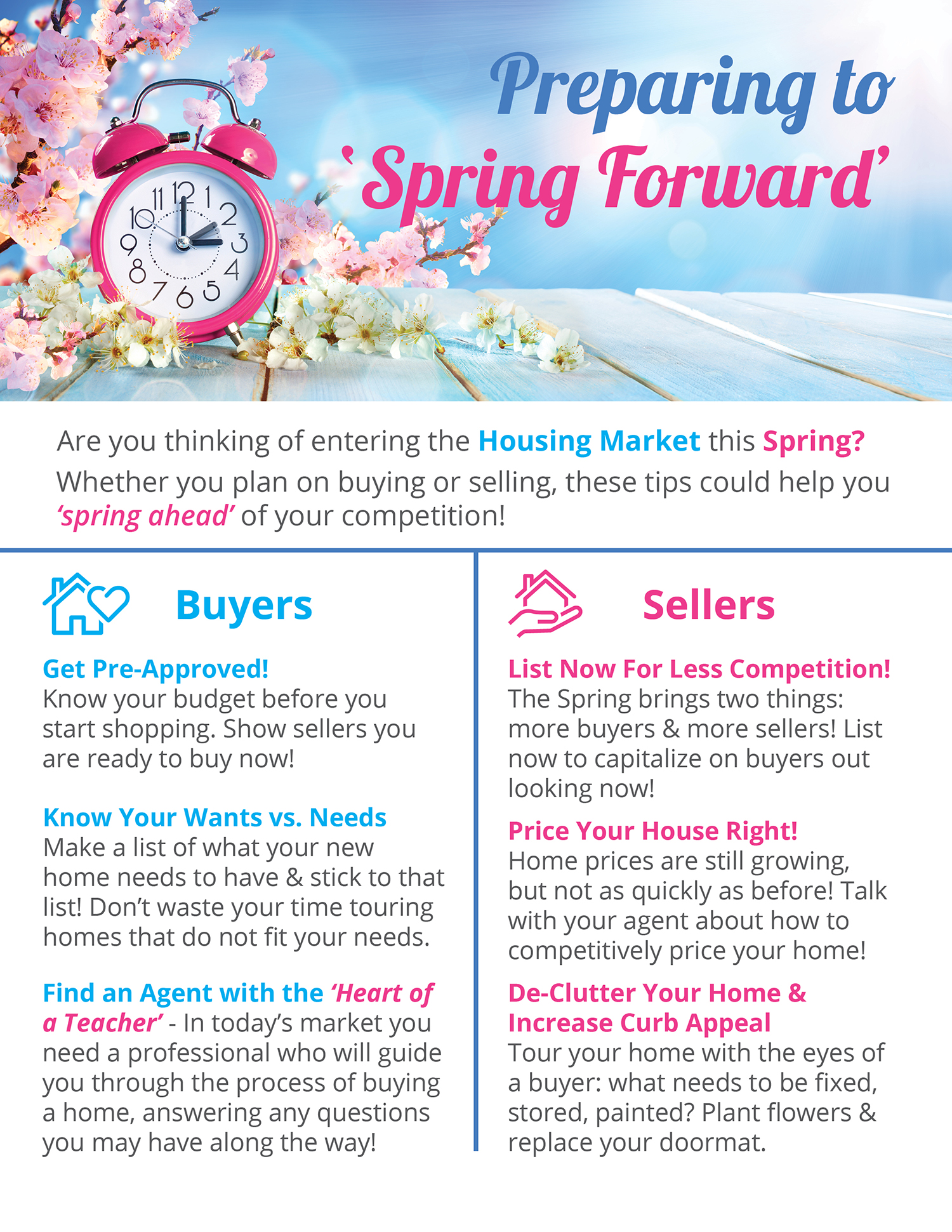 Preparing to Spring Forward [INFOGRAPHIC] | Simplifying The Market