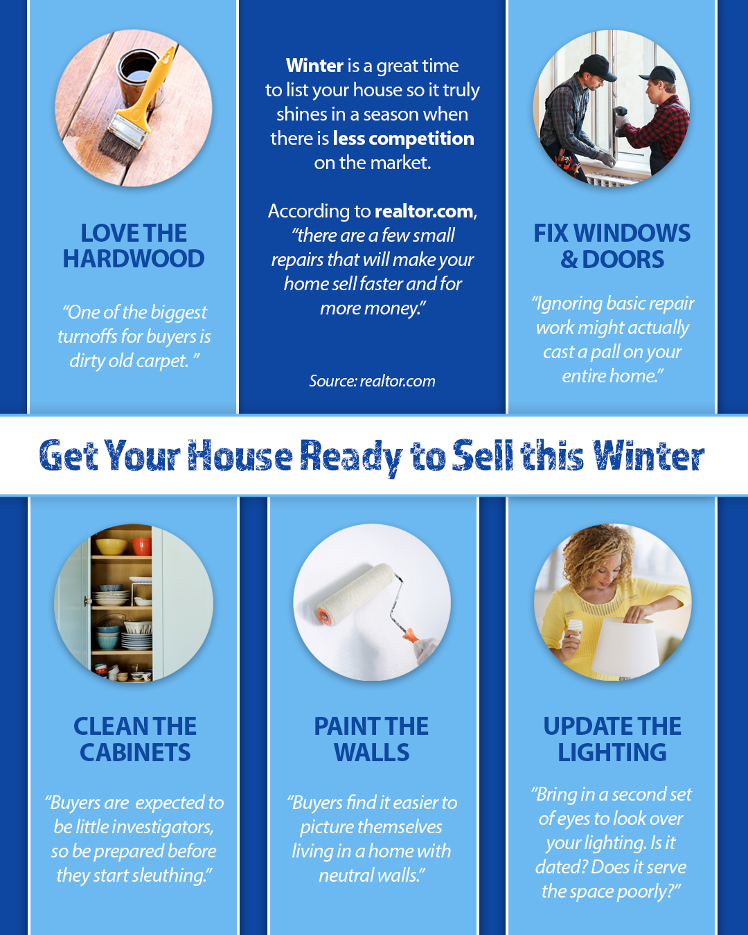 Get Your House Ready To Sell This Winter [INFOGRAPHIC] | Simplifying The Market